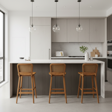 Load image into Gallery viewer, Bingin Low Back Bar Stool (60-75cm)