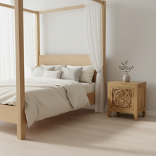Load image into Gallery viewer, Ornate Bedside Table