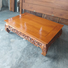 Load image into Gallery viewer, Vintage Teak Opium Bed Coffee Table #1