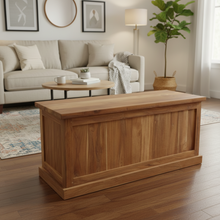 Load image into Gallery viewer, Rustic Storage Trunk