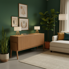 Load image into Gallery viewer, Rustic Mid-Century TV Console