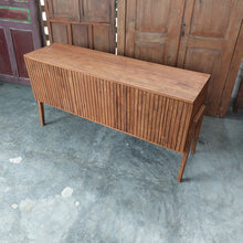 Load image into Gallery viewer, Rustic Mid-Century TV Console
