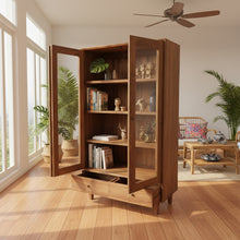 Load image into Gallery viewer, Rustic Display Cabinet