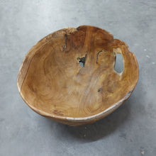 Load image into Gallery viewer, Live Edge Fruit Bowl (teak)