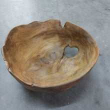 Load image into Gallery viewer, Live Edge Fruit Bowl (teak)