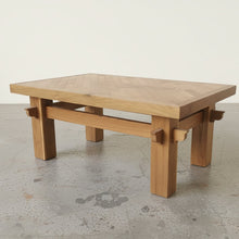 Load image into Gallery viewer, Diagonal Parquet Coffee Table