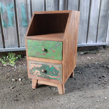 Load image into Gallery viewer, Rustic Bedside Table type 4