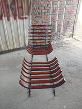 Load image into Gallery viewer, Tweed Lounger and Footrest