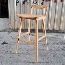 Load image into Gallery viewer, Extra Low Back Bar Stool (60-75cm)