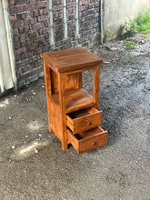 Load image into Gallery viewer, Rustic Bedside Table type 9