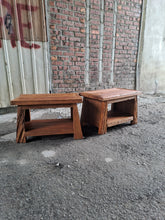 Load image into Gallery viewer, Rustic Bedside Table type 11