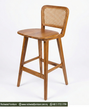 Load image into Gallery viewer, Bingin Low Back Bar Stool (60-75cm)