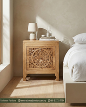 Load image into Gallery viewer, Ornate Bedside Table
