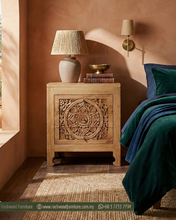 Load image into Gallery viewer, Ornate Bedside Table