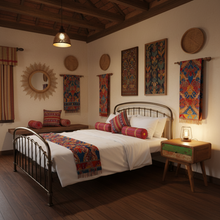 Load image into Gallery viewer, Rustic Bedside Table type 2