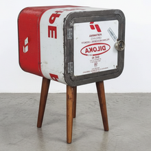 Load image into Gallery viewer, Oil Barrel Bedside Table Type #1