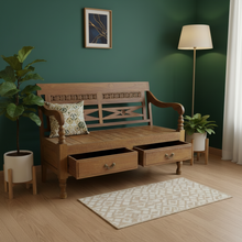 Load image into Gallery viewer, Vintage Bench (pre-owned/un-restored)