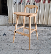 Load image into Gallery viewer, Extra Low Back Bar Stool (60-75cm)