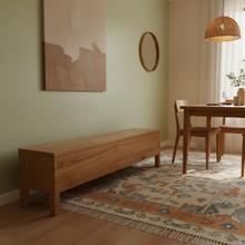 Load image into Gallery viewer, Noosa Box Bench (w. storage) (varnished)