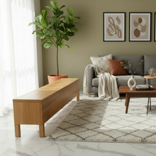 Load image into Gallery viewer, Noosa Box Bench (w. storage) (raw)