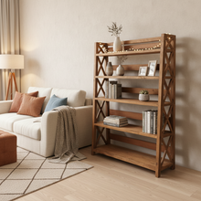 Load image into Gallery viewer, Rustic Shelf unit (120Wx165H)