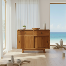 Load image into Gallery viewer, Rustic Cabinet (100cm) type 3
