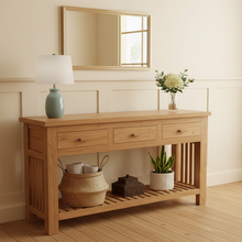 Load image into Gallery viewer, Rustic Entry Console (150cm) Type 1