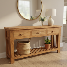 Load image into Gallery viewer, Rustic Entry Console (150cm) Type 1