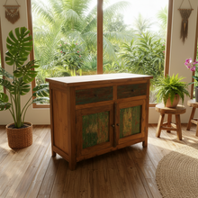 Load image into Gallery viewer, Rustic Cabinet (100cm) type 1