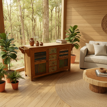 Load image into Gallery viewer, Rustic Console (135cm) Type 1