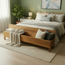 Load image into Gallery viewer, Noosa Box Bench (w. storage) (raw)