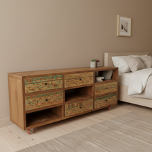 Load image into Gallery viewer, Rustic Dresser (160cm) Type 2