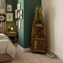 Load image into Gallery viewer, Rustic Sampan Shelf Unit (160cm)