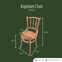 Load image into Gallery viewer, Kopitiam Chair