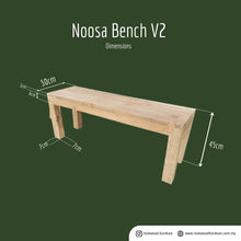 Load image into Gallery viewer, Noosa Bench v2 (30cm wide)