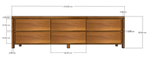 Load image into Gallery viewer, Noosa TV Console (Varnished)