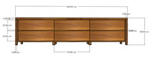 Load image into Gallery viewer, Noosa TV Console (Varnished)