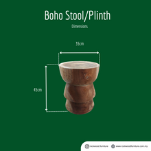Load image into Gallery viewer, Boho Stool/Plinth