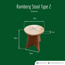 Load image into Gallery viewer, Ramberg Stool type 2