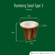 Load image into Gallery viewer, Ramberg Stool type 3