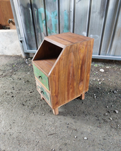 Load image into Gallery viewer, Rustic Bedside Table type 4