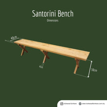 Load image into Gallery viewer, Santorini Bench