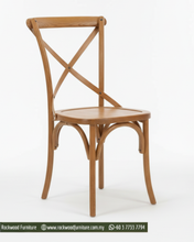 Load image into Gallery viewer, Cross Back Chair
