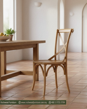 Load image into Gallery viewer, Cross Back Chair