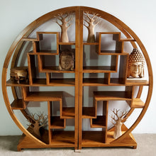 Load image into Gallery viewer, Oriental Circular Shelf Unit
