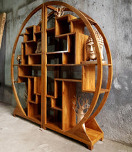Load image into Gallery viewer, Oriental Circular Shelf Unit