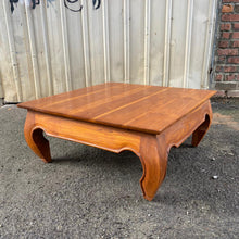 Load image into Gallery viewer, Vintage Teak Opium Bed Coffee Table #2
