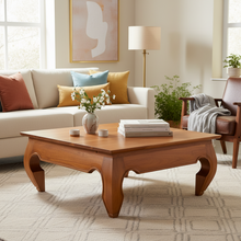 Load image into Gallery viewer, Vintage Teak Opium Bed Coffee Table #2