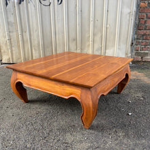 Load image into Gallery viewer, Vintage Teak Opium Bed Coffee Table #2