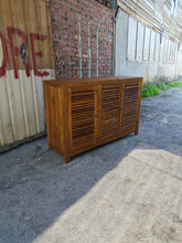 Load image into Gallery viewer, Louvred Shoe Cabinet (150cm) type 2